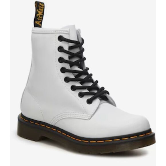 Dr. Martens 1460 Boots in White Size 9 / Exellent - Picture 1 of 12